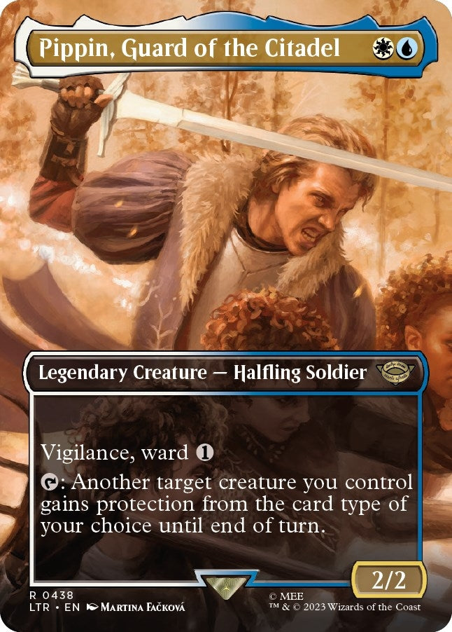 Image for Pippin, Guard of the Citadel (Borderless) (438) [Universes Beyond: The Lord of the Rings: Tales of Middle-earth]