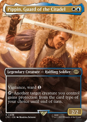 Image for Pippin, Guard of the Citadel (Borderless) (438) [Universes Beyond: The Lord of the Rings: Tales of Middle-earth]