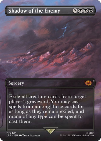 Image for Shadow of the Enemy (Borderless) (424) [Universes Beyond: The Lord of the Rings: Tales of Middle-earth]