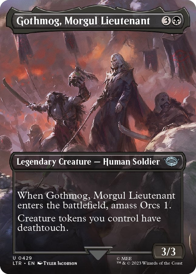 Image for Gothmog, Morgul Lieutenant (Borderless) (429) [Universes Beyond: The Lord of the Rings: Tales of Middle-earth]