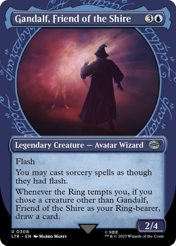 Image for Gandalf, Friend of the Shire (Showcase) (308) [Universes Beyond: The Lord of the Rings: Tales of Middle-earth]