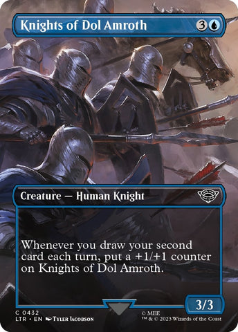 Image for Knights of Dol Amroth (Borderless) (432) [Universes Beyond: The Lord of the Rings: Tales of Middle-earth]