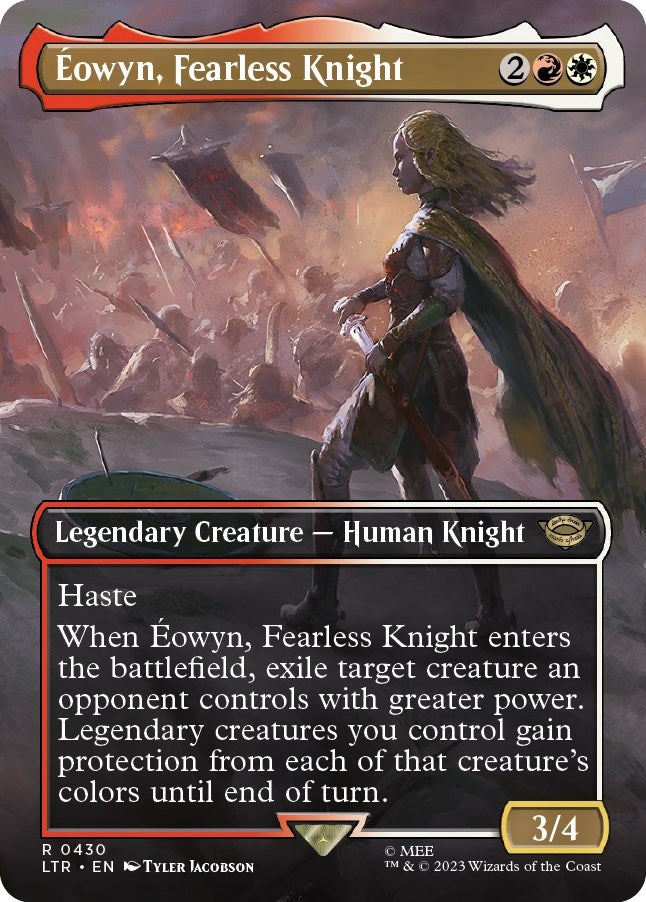 Image for Eowyn, Fearless Knight (Borderless) (430) [Universes Beyond: The Lord of the Rings: Tales of Middle-earth]