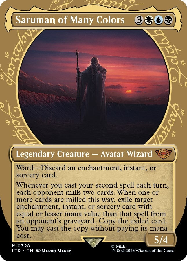Image for Saruman of Many Colors (Showcase) (328) [Universes Beyond: The Lord of the Rings: Tales of Middle-earth]
