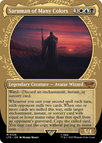 Image for Saruman of Many Colors (Showcase) (328) [Universes Beyond: The Lord of the Rings: Tales of Middle-earth]