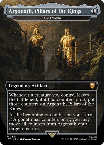 Image for Argonath, Pillars of the Kings - The Ozolith (351) [Commander: The Lord of the Rings: Tales of Middle-earth]