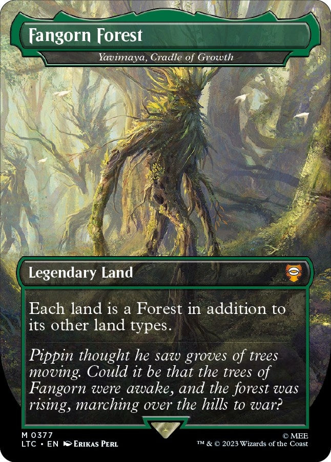 Image for Fangorn Forest - Yavimaya, Cradle of Growth (377) [Commander: The Lord of the Rings: Tales of Middle-earth]