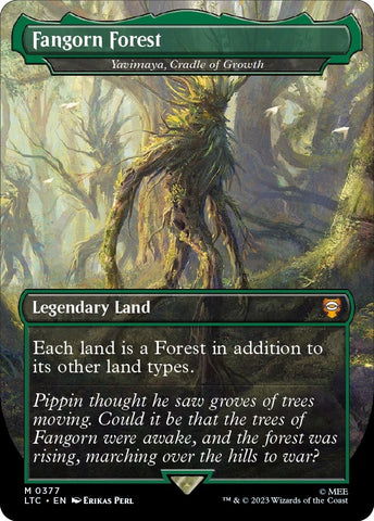 Image for Fangorn Forest - Yavimaya, Cradle of Growth (377) [Commander: The Lord of the Rings: Tales of Middle-earth]