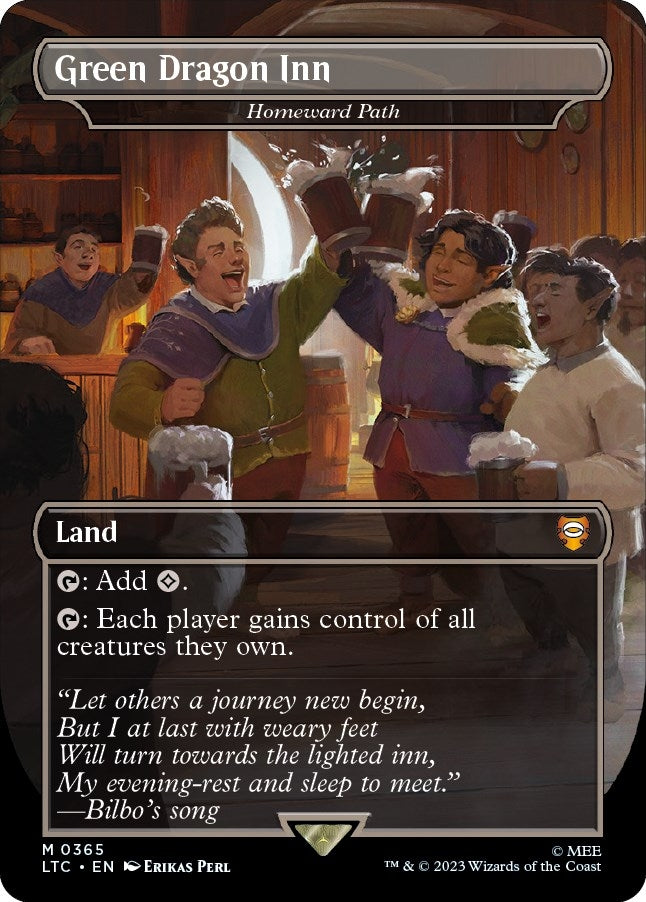 Image for Green Dragon Inn - Homeward Path (365) [Commander: The Lord of the Rings: Tales of Middle-earth]