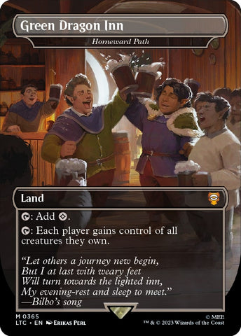 Image for Green Dragon Inn - Homeward Path (365) [Commander: The Lord of the Rings: Tales of Middle-earth]