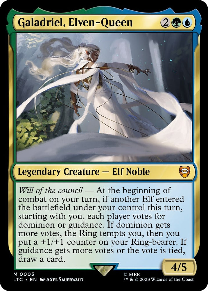 Image for Galadriel, Elven-Queen (3) [Commander: The Lord of the Rings: Tales of Middle-earth]