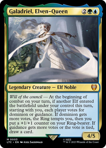 Image for Galadriel, Elven-Queen (3) [Commander: The Lord of the Rings: Tales of Middle-earth]
