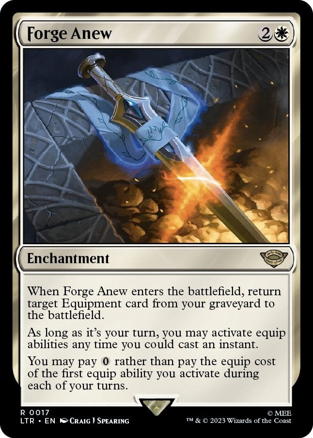Image for Forge Anew (17) [Universes Beyond: The Lord of the Rings: Tales of Middle-earth]