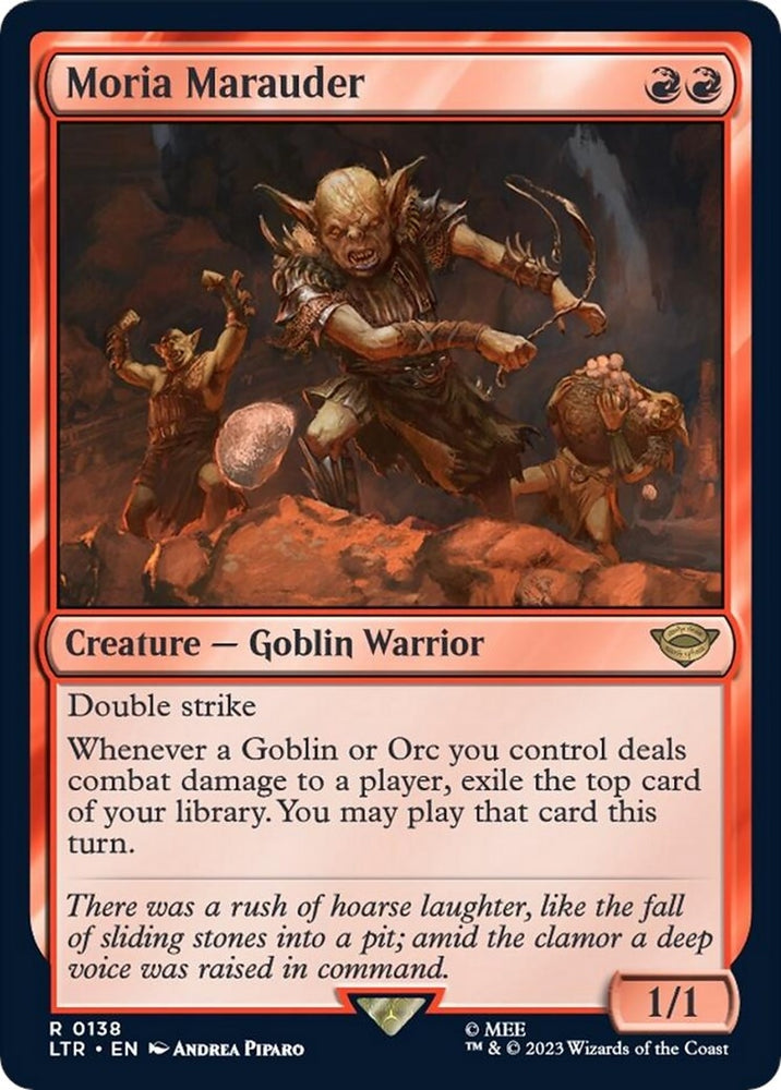 Image for Moria Marauder (138) [Universes Beyond: The Lord of the Rings: Tales of Middle-earth]