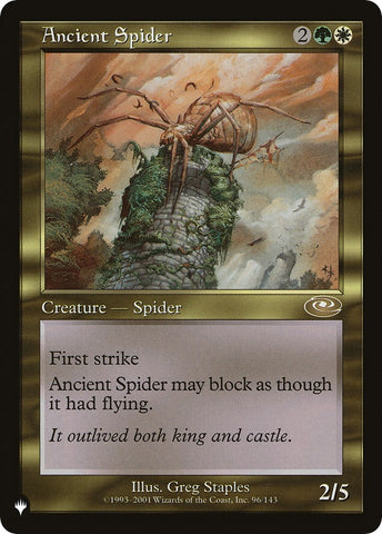 Image for Ancient Spider (96) [The List Reprints]