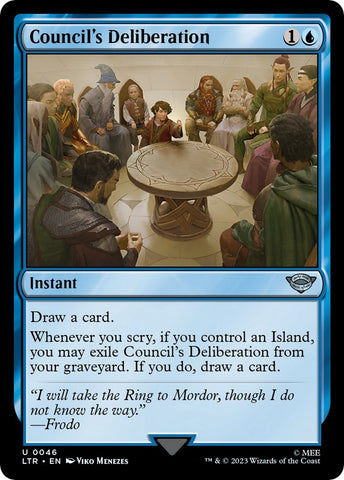 Image for Council's Deliberation (46) [Universes Beyond: The Lord of the Rings: Tales of Middle-earth]