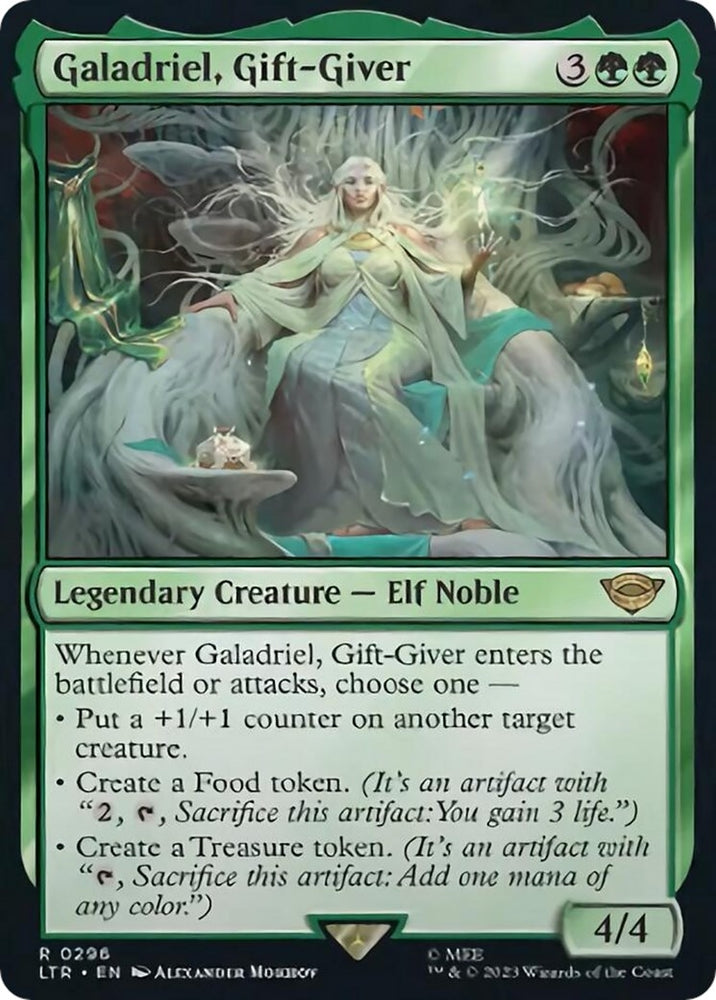 Image for Galadriel, Gift-Giver (296) [Universes Beyond: The Lord of the Rings: Tales of Middle-earth]