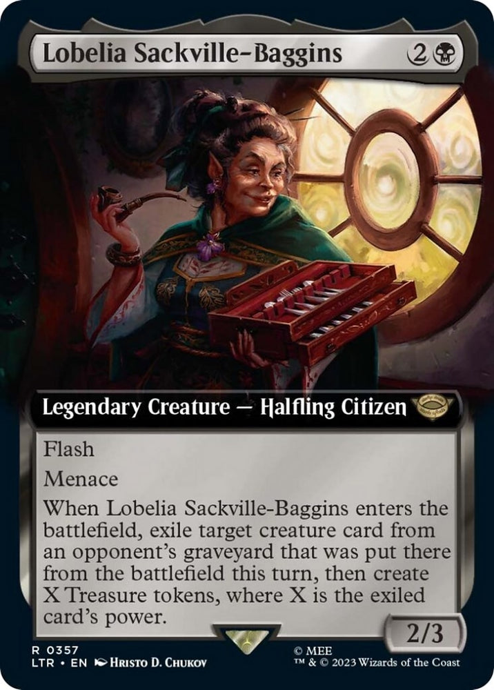 Image for Lobelia Sackville-Baggins (Extended Art) (357) [Universes Beyond: The Lord of the Rings: Tales of Middle-earth]