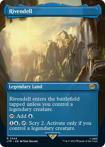 Image for Rivendell (Borderless) (344) [Universes Beyond: The Lord of the Rings: Tales of Middle-earth]