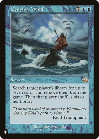 Image for Denying Wind (32) [The List Reprints]