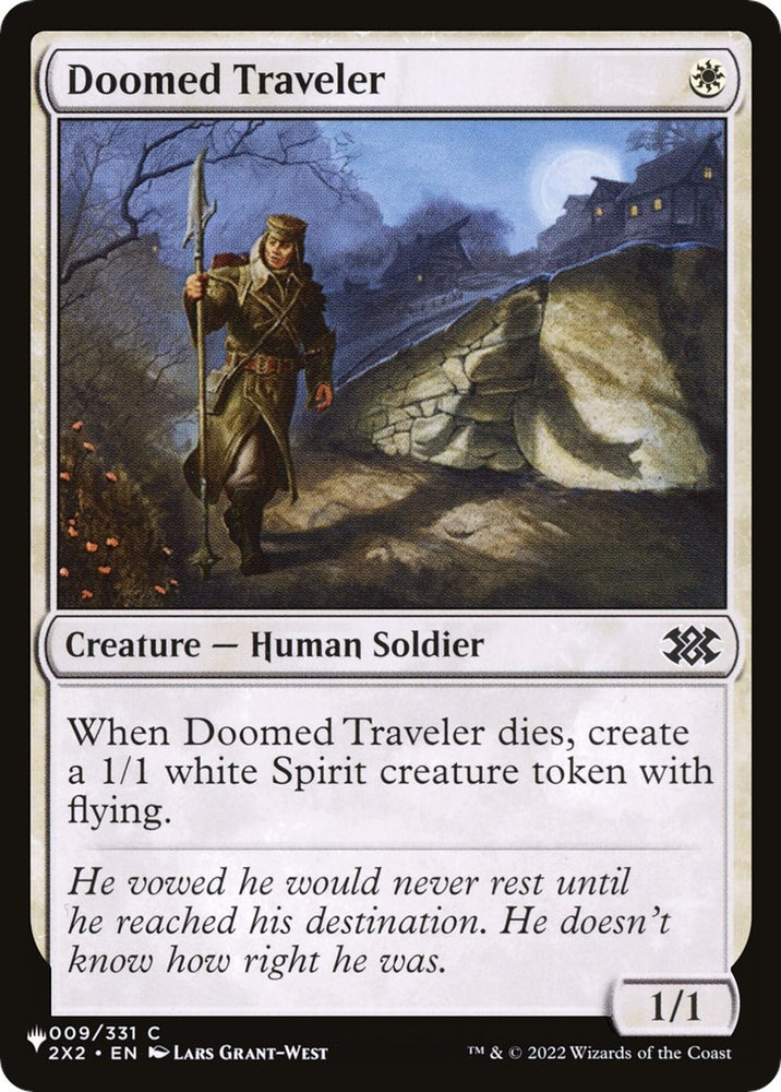 Image for Doomed Traveler (2X2) (9) [The List Reprints]