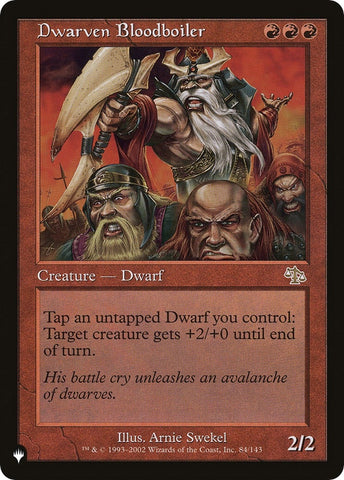 Image for Dwarven Bloodboiler (84) [The List Reprints]