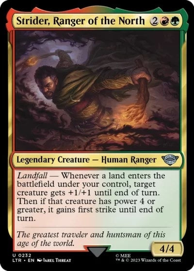 Image for Strider, Ranger of the North (232) [Universes Beyond: The Lord of the Rings: Tales of Middle-earth]
