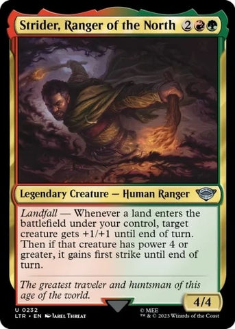 Image for Strider, Ranger of the North (232) [Universes Beyond: The Lord of the Rings: Tales of Middle-earth]