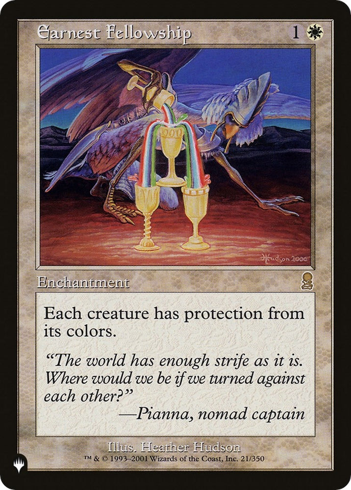 Image for Earnest Fellowship (21) [The List Reprints]
