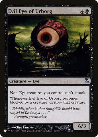 Image for Evil Eye of Urborg (107) [The List Reprints]