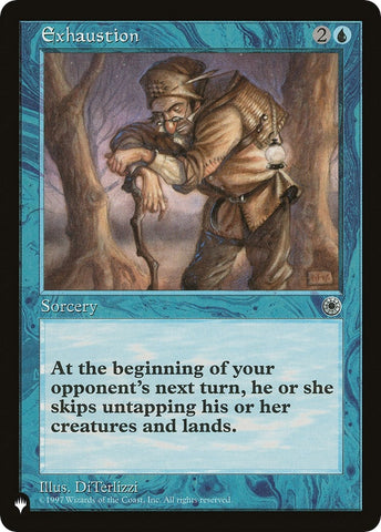 Image for Exhaustion [The List Reprints]