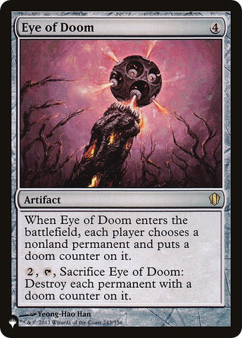 Image for Eye of Doom (243) [The List Reprints]
