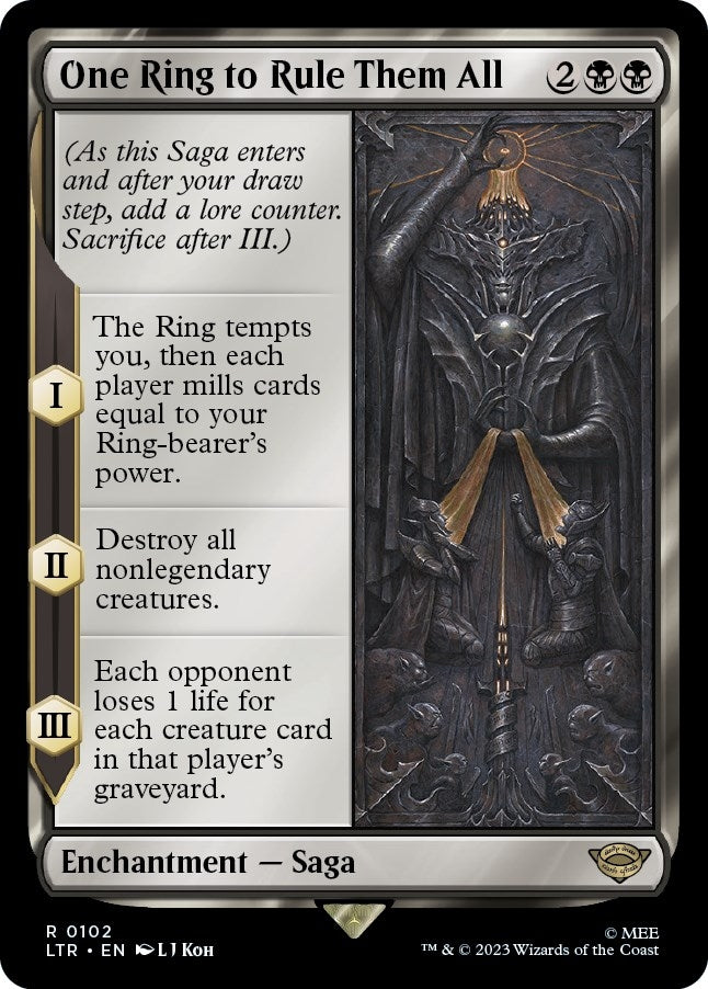 Image for One Ring to Rule Them All (102) [Universes Beyond: The Lord of the Rings: Tales of Middle-earth]