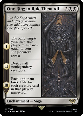 Image for One Ring to Rule Them All (102) [Universes Beyond: The Lord of the Rings: Tales of Middle-earth]