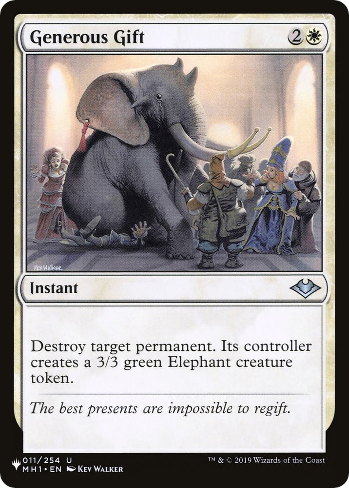 Image for Generous Gift (11) [The List Reprints]