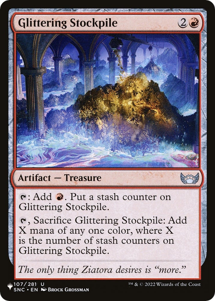 Image for Glittering Stockpile (107) [The List Reprints]