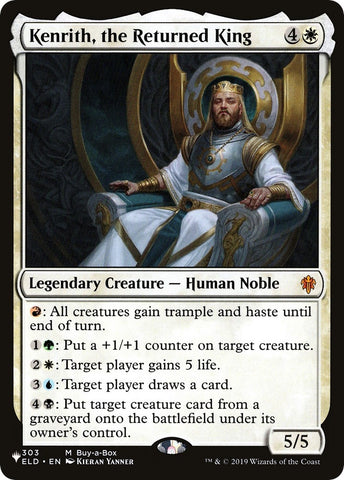 Image for Kenrith, the Returned King (303) [The List Reprints]