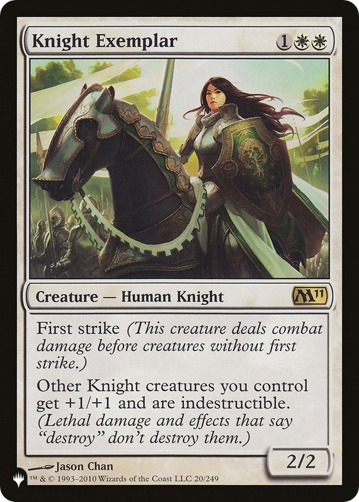 Image for Knight Exemplar (M11) (20) [The List Reprints]