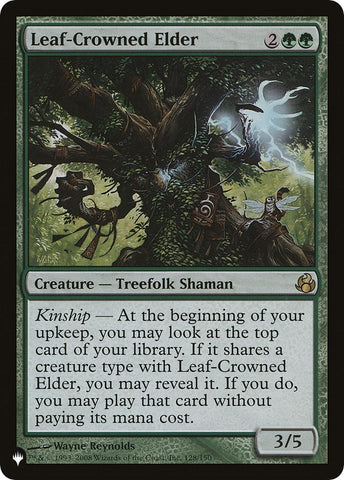 Image for Leaf-Crowned Elder (128) [The List Reprints]