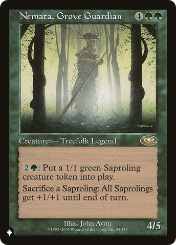 Image for Nemata, Grove Guardian (85) [The List Reprints]