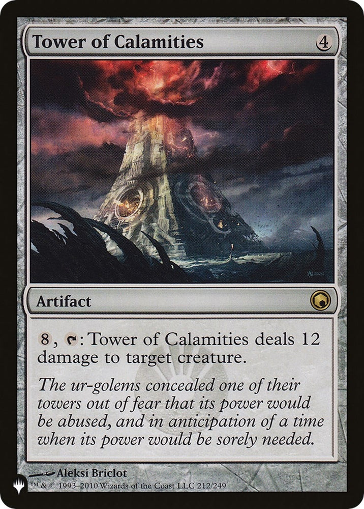 Image for Tower of Calamities (212) [The List Reprints]