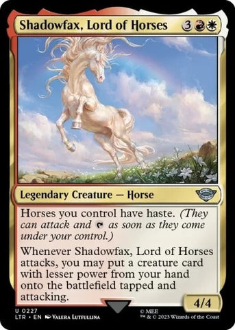 Image for Shadowfax, Lord of Horses (227) [Universes Beyond: The Lord of the Rings: Tales of Middle-earth]