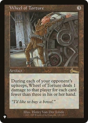 Image for Wheel of Torture (138) [The List Reprints]