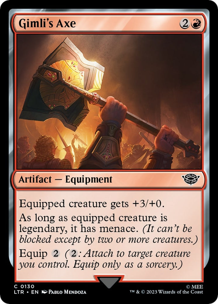 Image for Gimli's Axe (130) [Universes Beyond: The Lord of the Rings: Tales of Middle-earth]