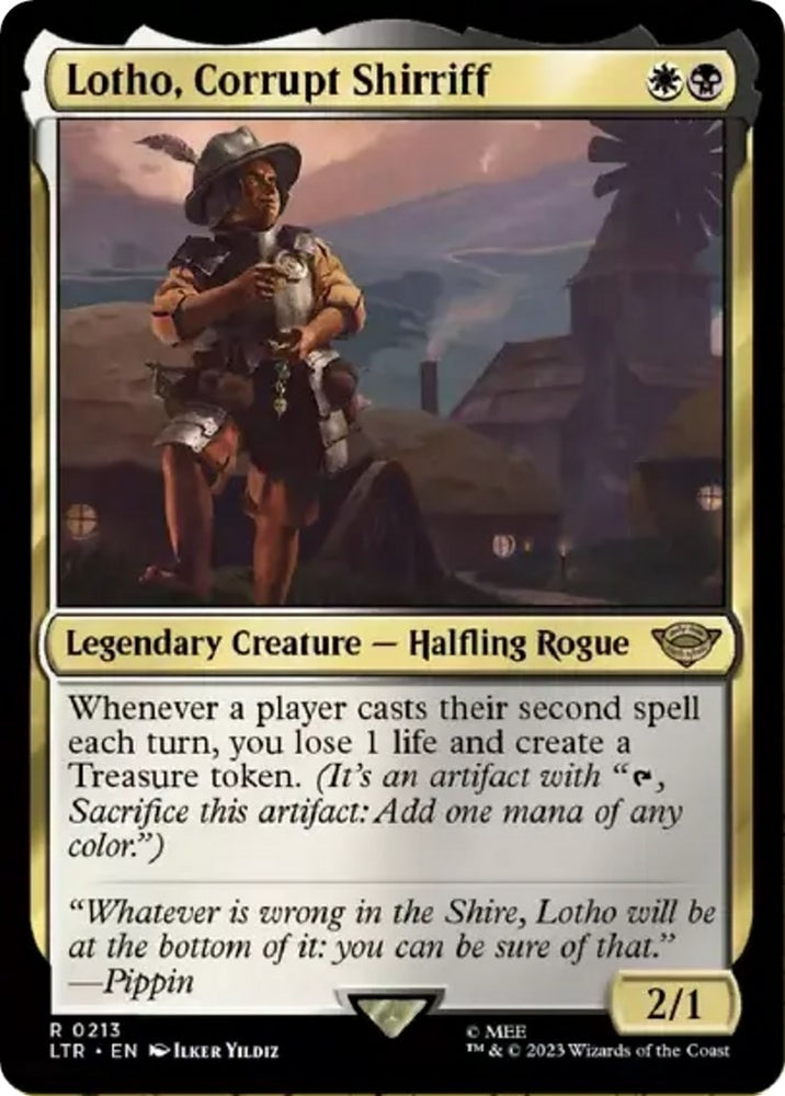 Image for Lotho, Corrupt Shirriff (213) [Universes Beyond: The Lord of the Rings: Tales of Middle-earth]