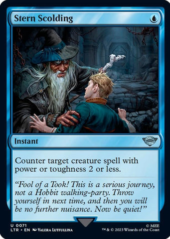 Image for Stern Scolding (71) [Universes Beyond: The Lord of the Rings: Tales of Middle-earth]