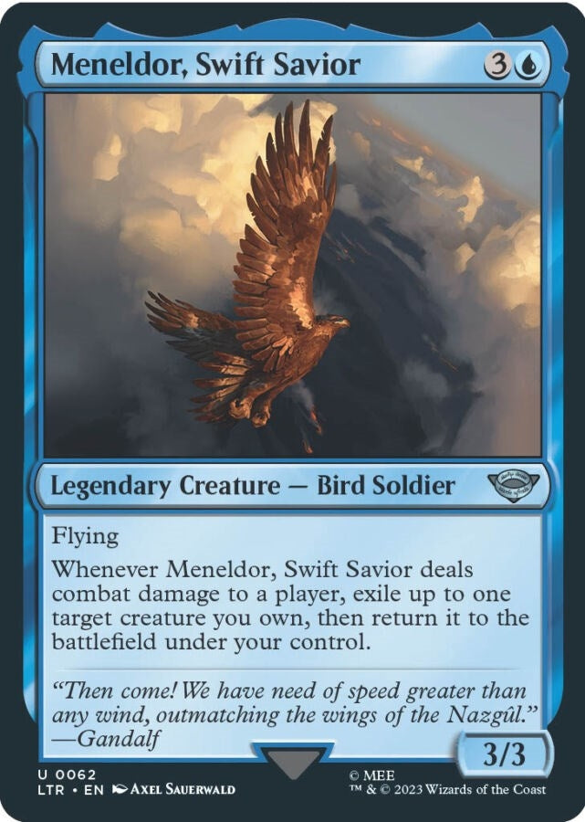 Image for Meneldor, Swift Savior (62) [Universes Beyond: The Lord of the Rings: Tales of Middle-earth]