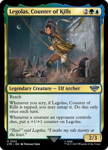 Image for Legolas, Counter of Kills (212) [Universes Beyond: The Lord of the Rings: Tales of Middle-earth]