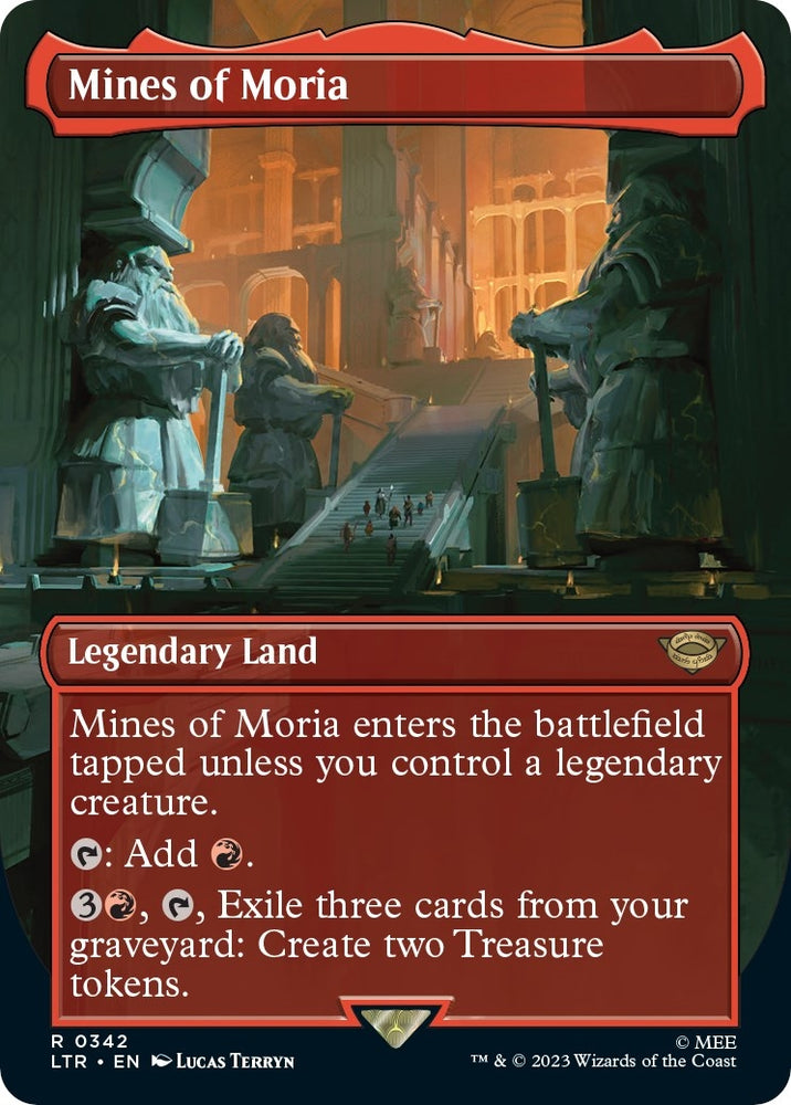 Image for Mines of Moria (Borderless) (342) [Universes Beyond: The Lord of the Rings: Tales of Middle-earth]