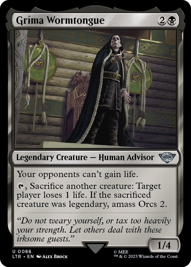 Image for Grima Wormtongue (88) [Universes Beyond: The Lord of the Rings: Tales of Middle-earth]